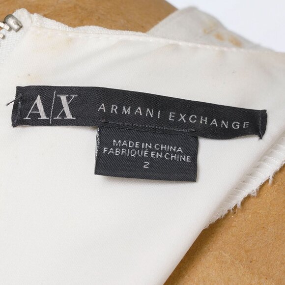 Armani Exchange Bone white dress  size 2 - Picture 7 of 7